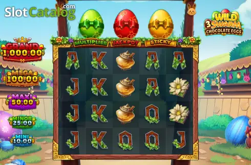 Скрин2. Wild Swarm 3 Chocolate Eggs слот