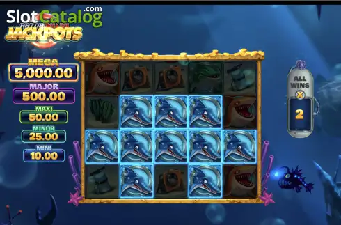 Скрин3. Razor Shark Jackpots слот