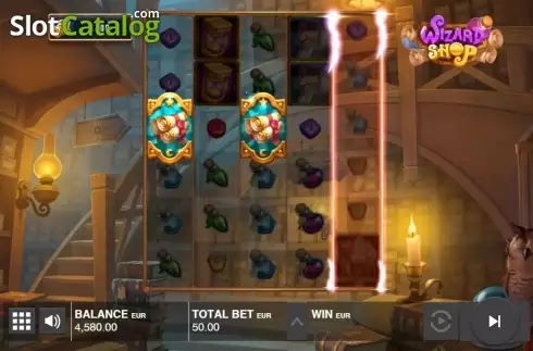 Скрин6. Wizard Shop (Push Gaming) слот