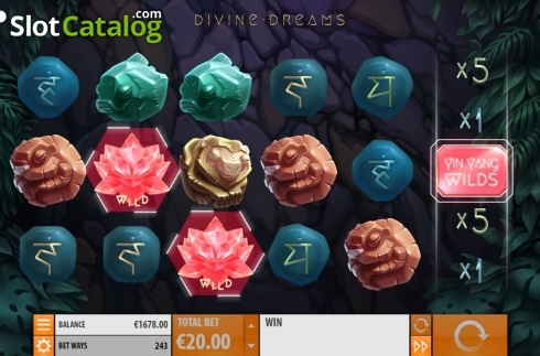 Скрин4. Divine Dreams слот