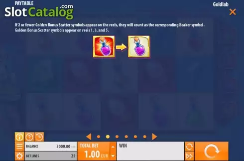 Скрин3. Gold Lab слот