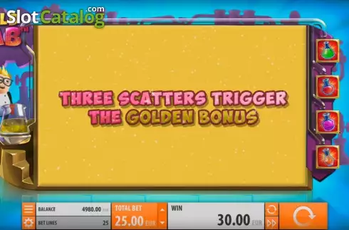 Скрин8. Gold Lab слот