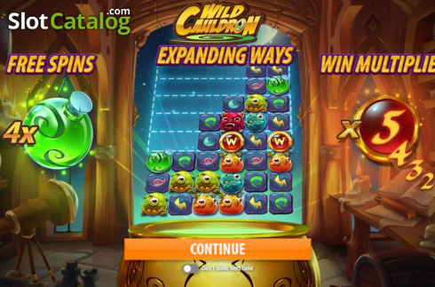 Скрин2. Wild Cauldron слот