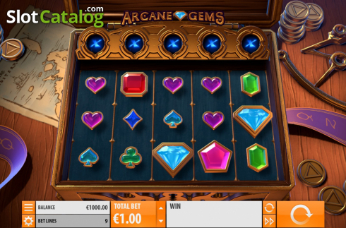 Скрин2. Arcane Gems слот