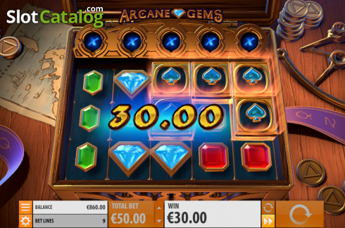 Скрин3. Arcane Gems слот