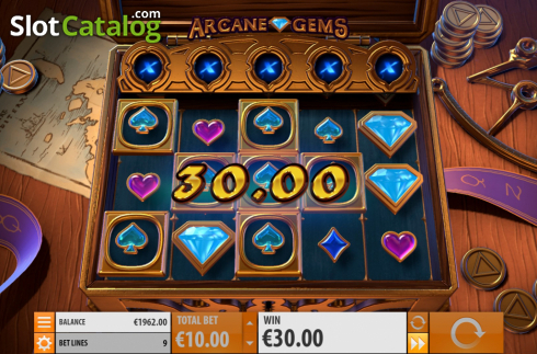 Скрин5. Arcane Gems слот