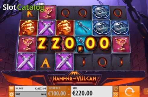 Скрин4. Hammer of Vulcan (Quickspin) слот