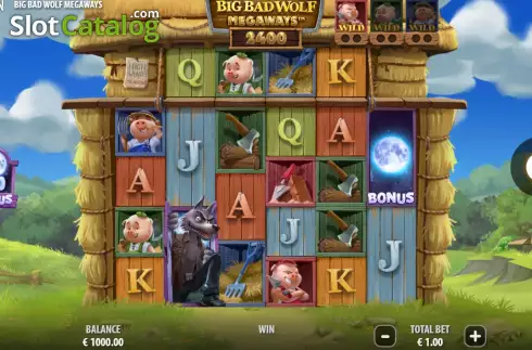 Скрин3. Big Bad Wolf Megaways слот