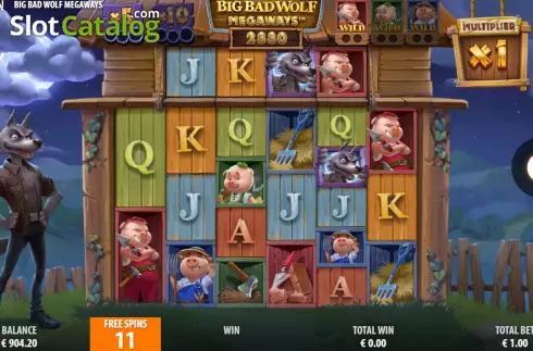 Скрин8. Big Bad Wolf Megaways слот