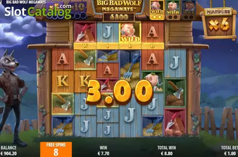 Скрин9. Big Bad Wolf Megaways слот