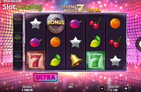 Скрин3. Sevens High Ultra слот