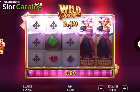 Скрин5. Wild Harlequin слот