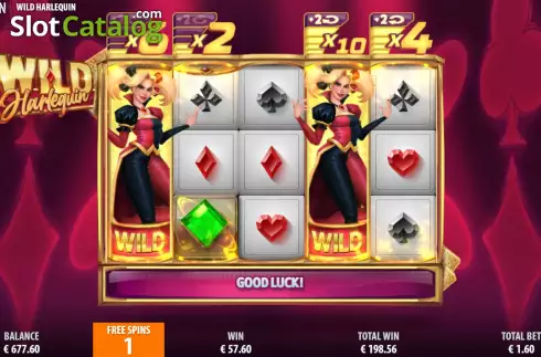 Скрин9. Wild Harlequin слот