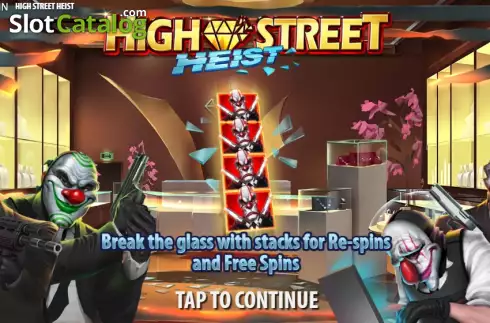 Скрин2. Highstreet Heist слот