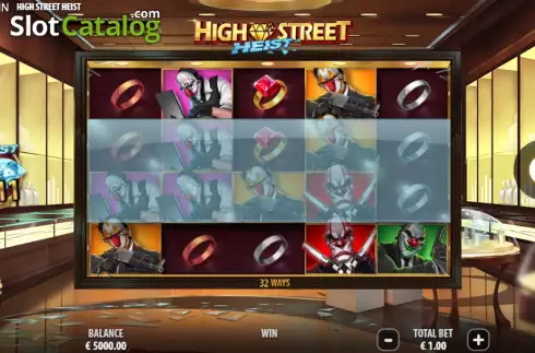 Скрин3. Highstreet Heist слот