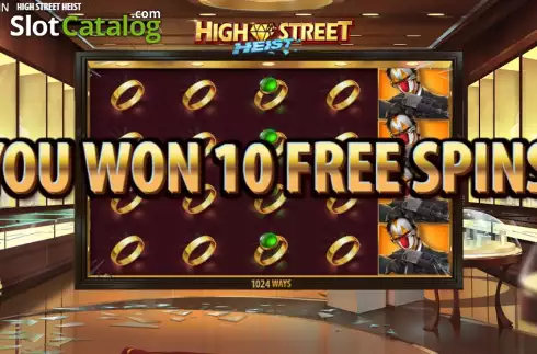 Скрин6. Highstreet Heist слот