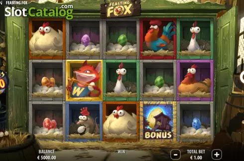Скрин3. Feasting Fox слот