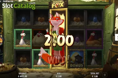 Скрин5. Feasting Fox слот