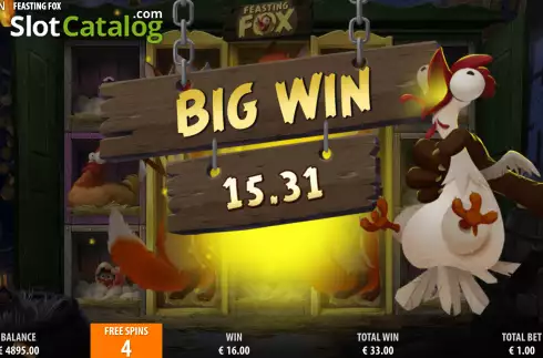 Скрин9. Feasting Fox слот