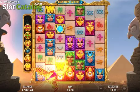 Скрин5. Golden Glyph 3 слот