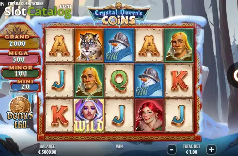 Скрин2. Crystal Queen's Coins слот