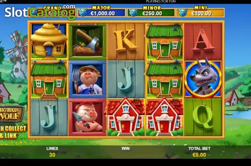 Скрин2. Big Bad Wolf Cash Collect & Link слот
