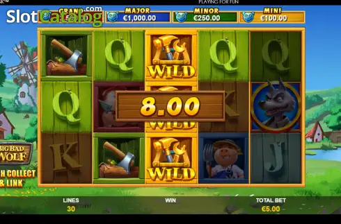 Скрин3. Big Bad Wolf Cash Collect & Link слот