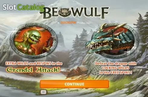 Скрин2. Beowulf (Quickspin) слот