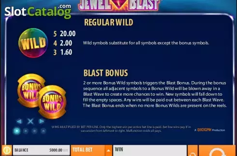 Скрин6. Jewel Blast слот
