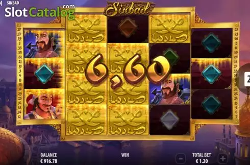 Скрин5. Sinbad (Quickspin) слот