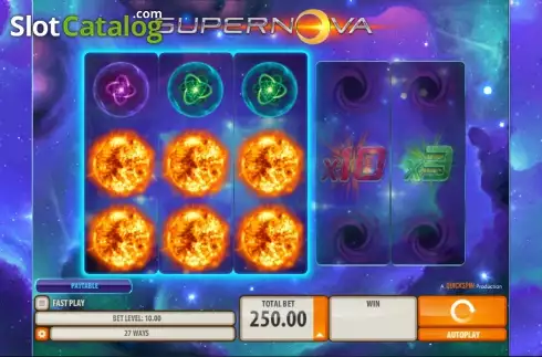 Скрин3. Supernova (Quickspin) слот