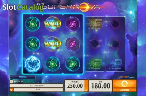 Скрин4. Supernova (Quickspin) слот