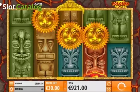 Скрин6. Volcano Riches слот