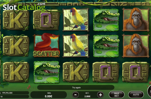 Скрин2. Fortune Jungle слот