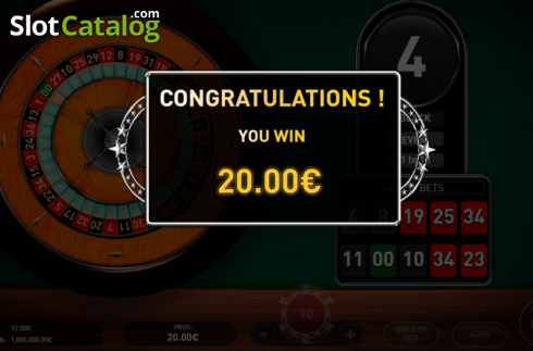 Скрин5. American Roulette (R. Franco) слот