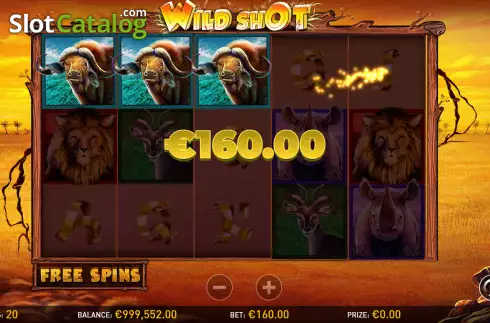 Скрин3. Wild Shot (R. Franco) слот