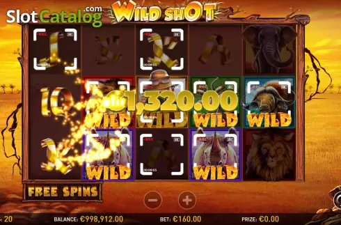 Скрин4. Wild Shot (R. Franco) слот