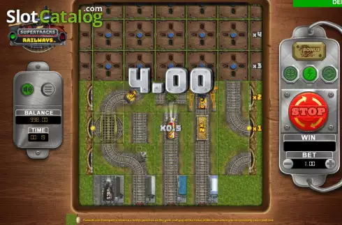 Скрин3. SuperTracks Railways слот