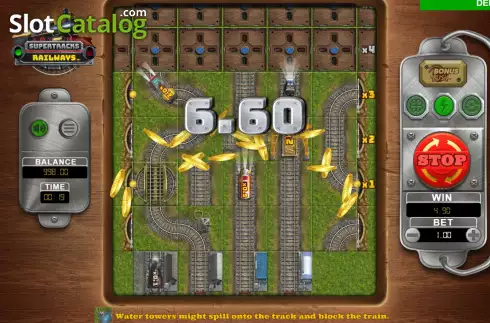 Скрин4. SuperTracks Railways слот