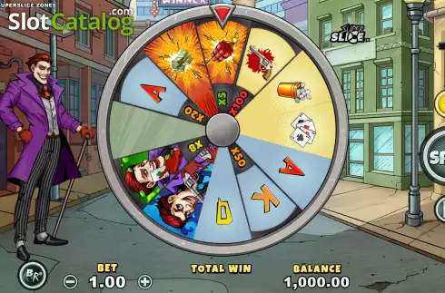 Скрин2. Mad Joker SuperSlice Zones слот
