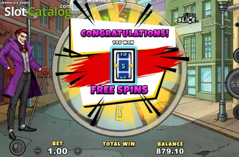 Скрин5. Mad Joker SuperSlice Zones слот
