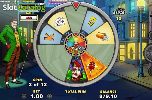 Скрин6. Mad Joker SuperSlice Zones слот