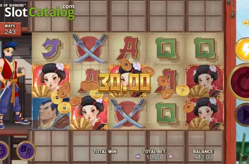 Скрин4. Rise of Shinobi слот