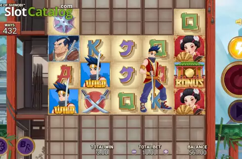 Скрин5. Rise of Shinobi слот