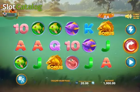 Скрин2. Big Money Bass 6 слот