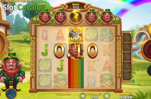 Скрин3. Lucky McGee and The Rainbow Treasures слот