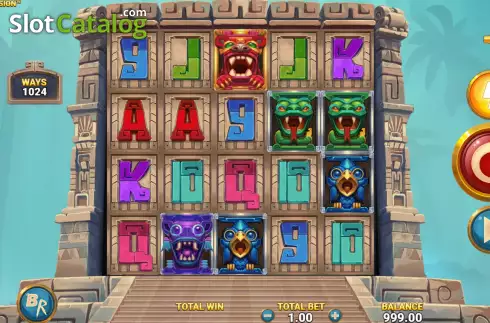 Скрин2. Aztec Ascension слот