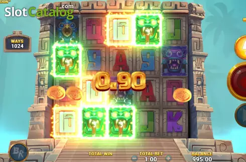 Скрин3. Aztec Ascension слот