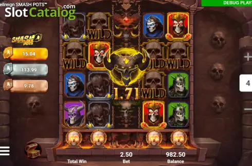 Скрин3. Hellreign Smash Pots слот