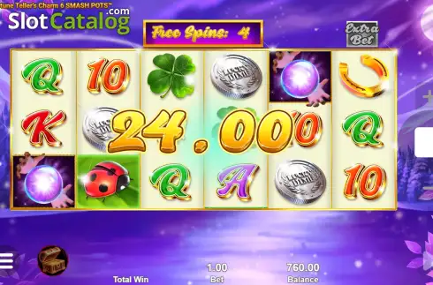 Скрин3. Fortune Teller's Charm 6 Smash Pots слот